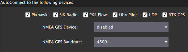 NMEA GPS Device support