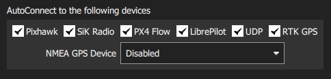 Device autoconnect settings