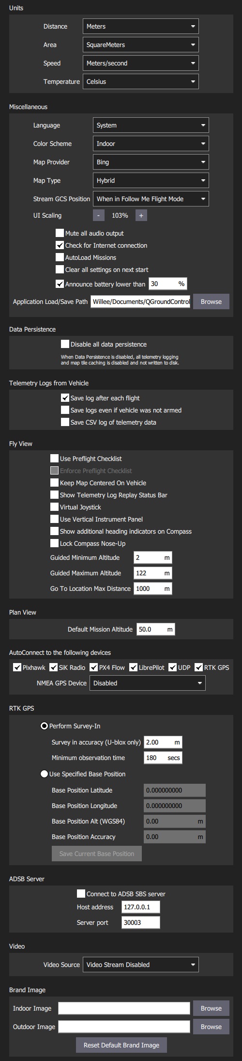 SettingsView - Full General Tab