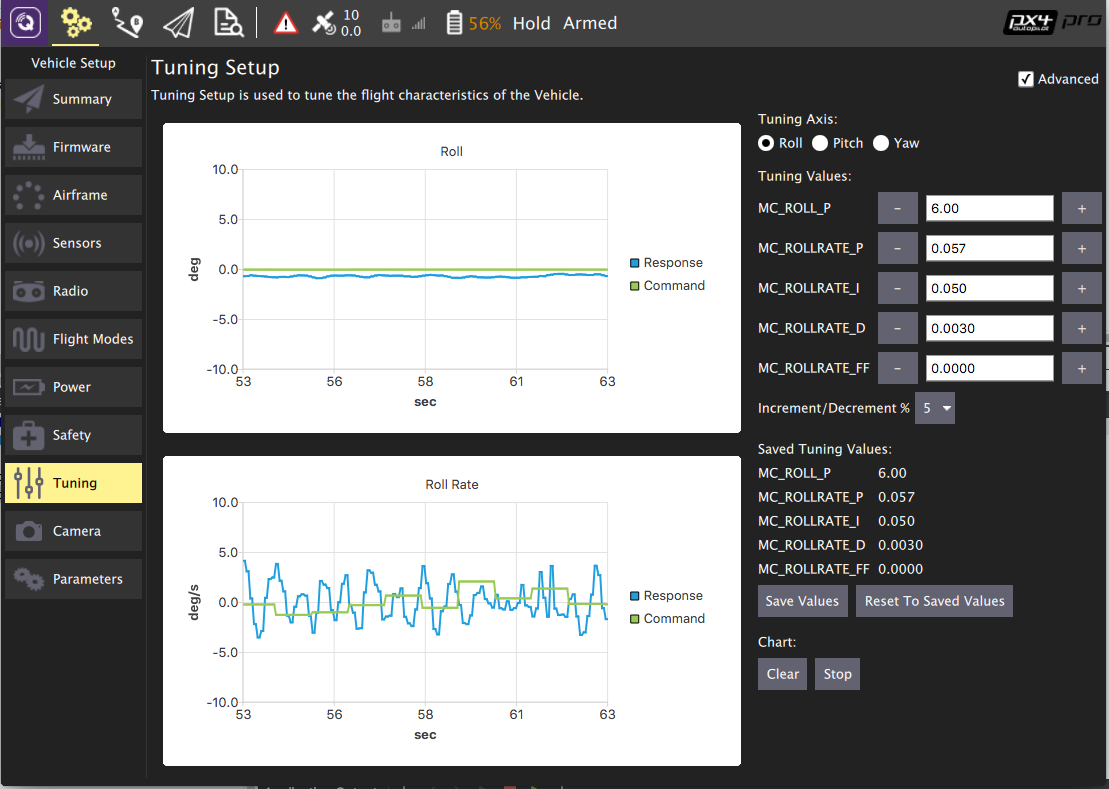 PX4 Tuning - Advanced (Copter)
