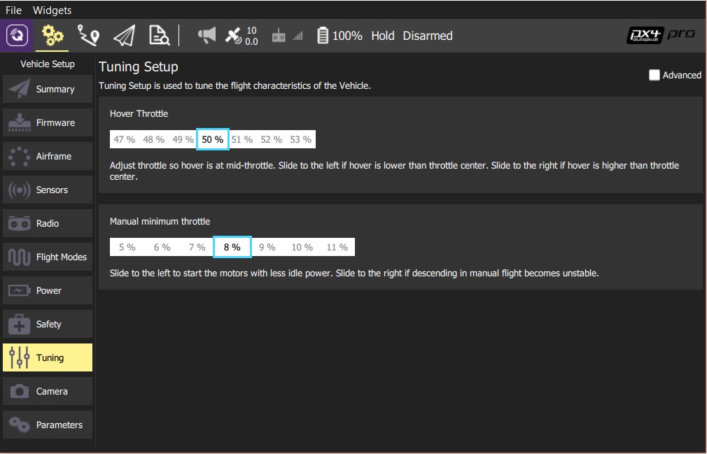PX4 Tuning - Basic
