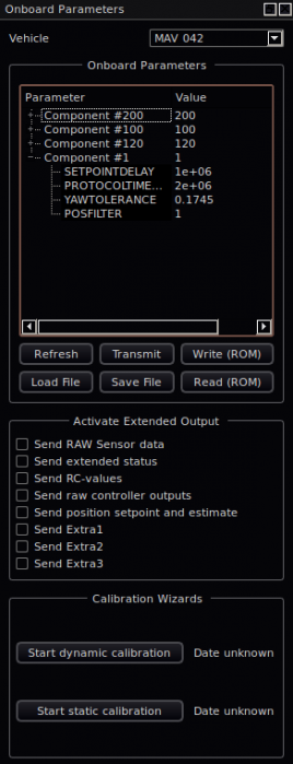 QGroundControl Parameter Interface